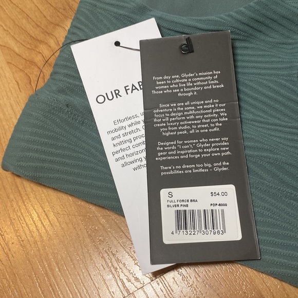 NWT Glyder Full Force Sports Bra - Picture 3 of 3